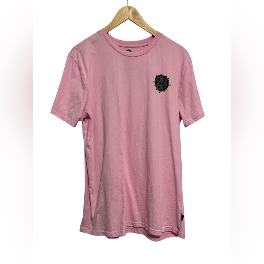 Maui And Sons Pink 100% Organic Cotton Collection Shirt